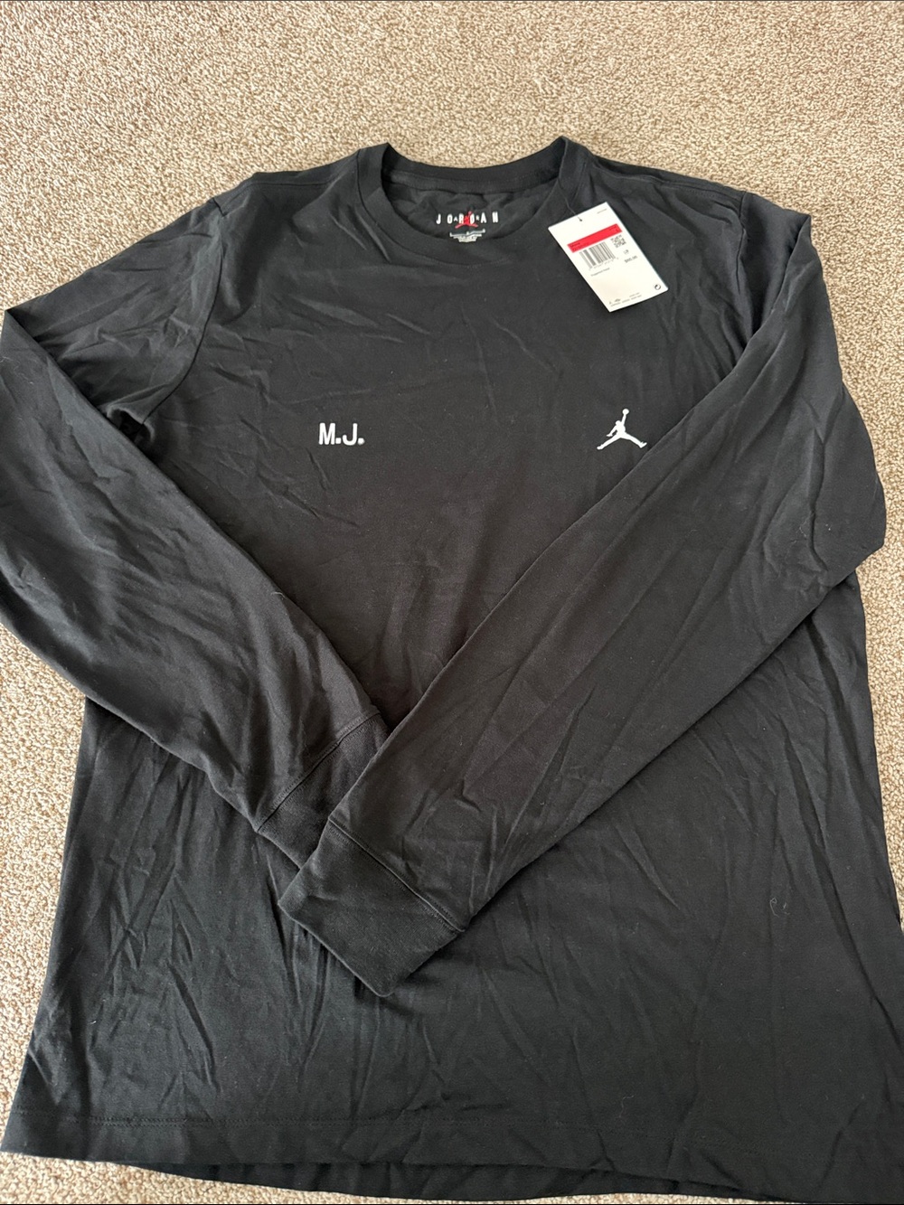 Mens Nike Michael Jordan Long Sleeve Shirt